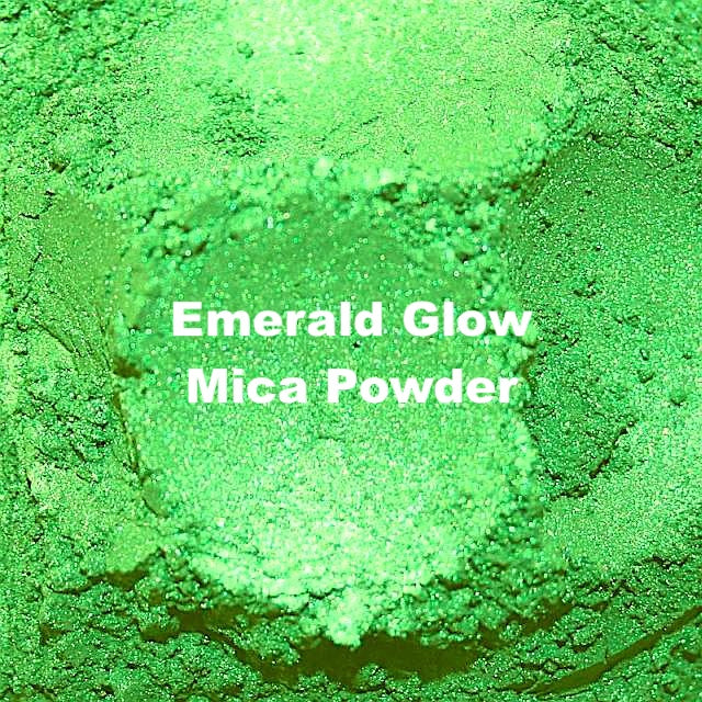 100I Emerald Glow Mica Powder