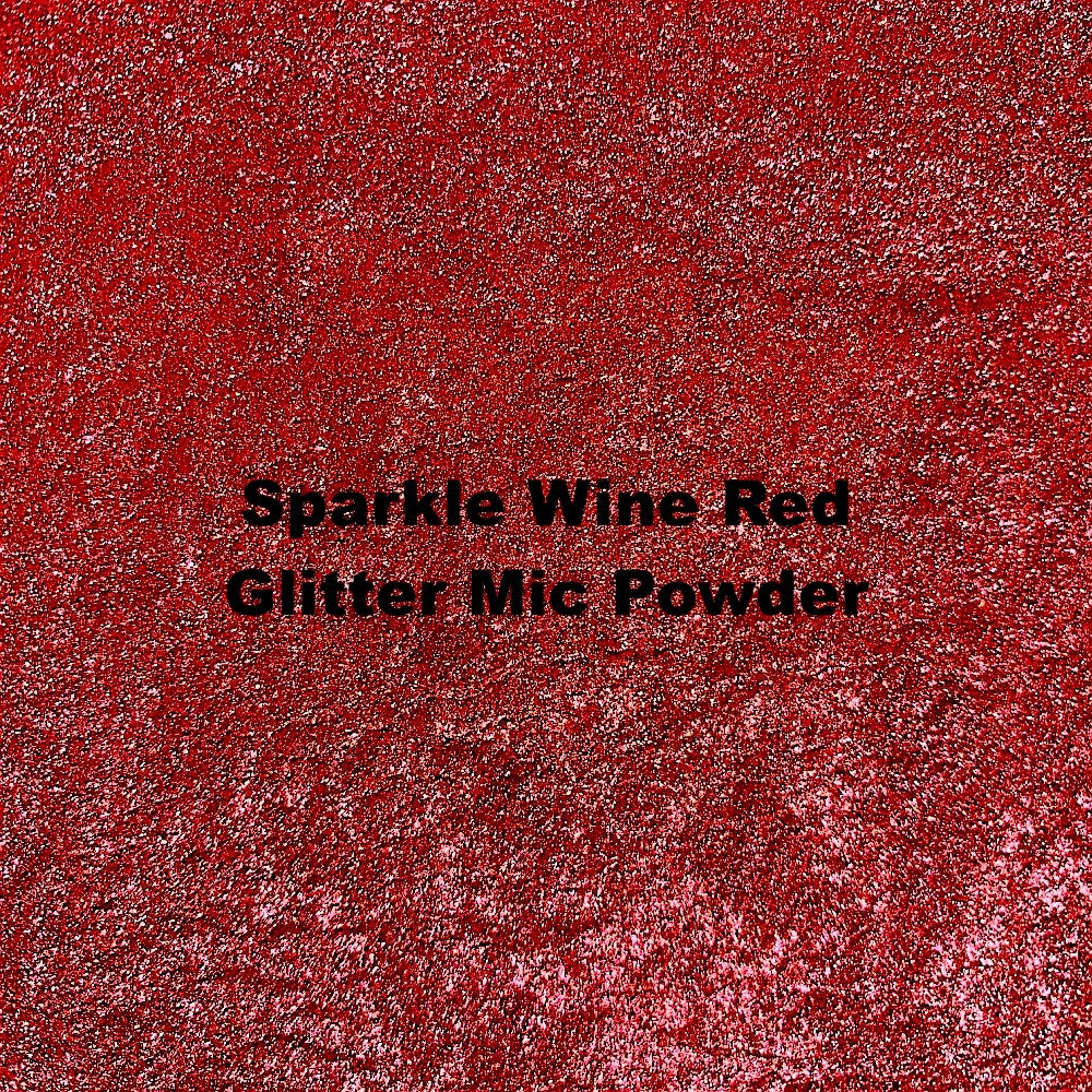 High-quality Sparkle red mica powder for bath products.