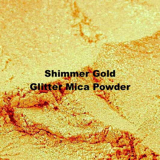 90E Shimmer Gold Glitter Mica