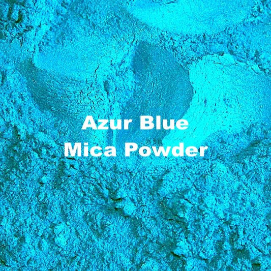 120A Azur Blue Mica Powder