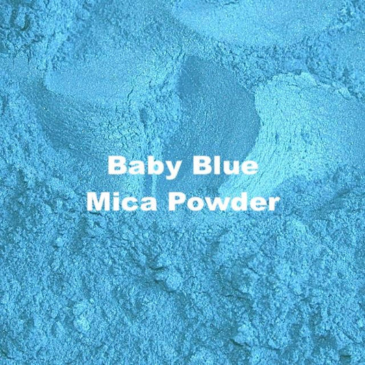 120C Baby Blue Mica Powder