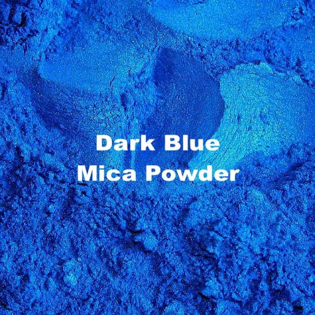 120G Dark Blue Mica Powder - Prima Mica