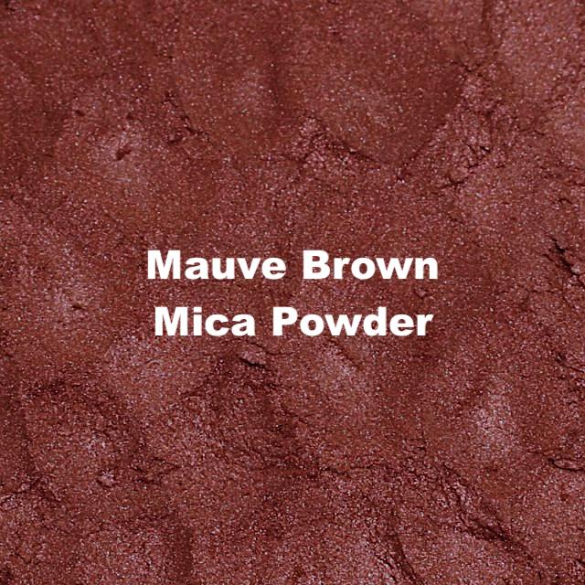 Earthy brown mica powder for DIY projects and artisans