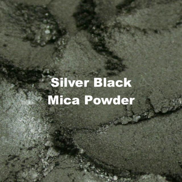 30A Silver Black Mica Powder - Prima Mica