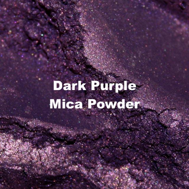 Vibrant dark purple mica powder for resin crafts, soap making and cosmetic