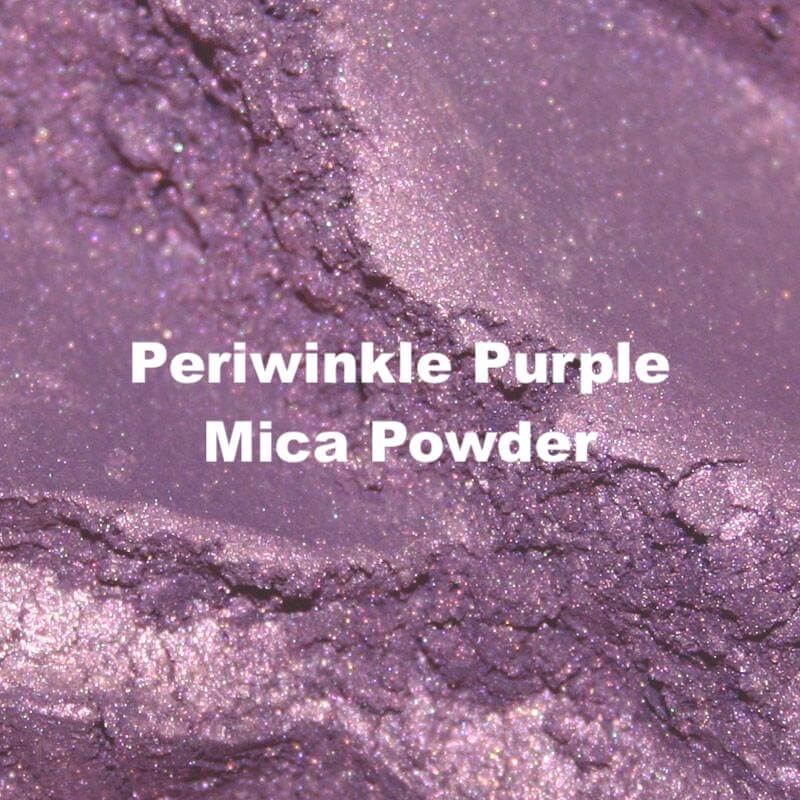 Soft lilac mica powder for luxurious cosmetics and soap making