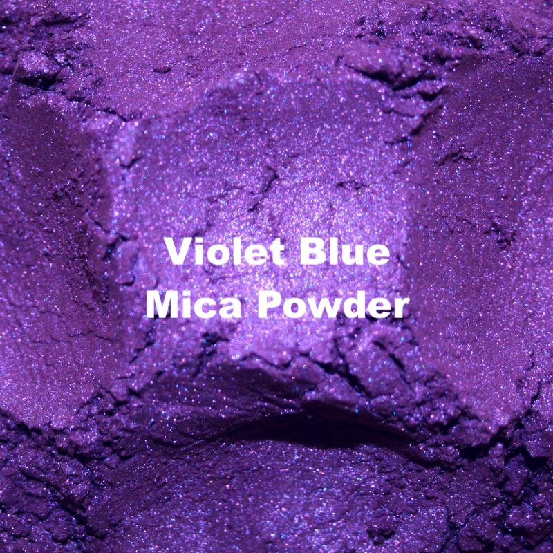 Bold purple mica powder for bath bomb colours and soap making