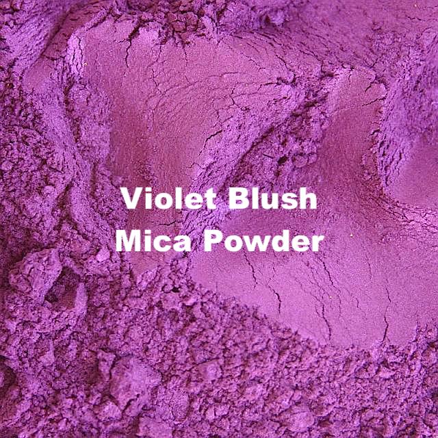 Pearlescent purple mica powder for artistic painting