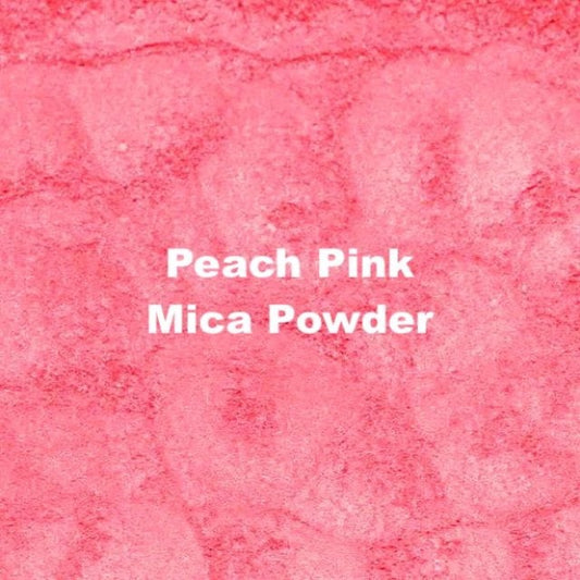 50B Peach Pink Mica Powder