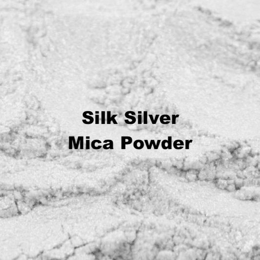 80E Silk Silver Mica Powder