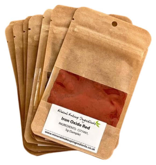 Iron Oxide sample pack in assorted colours for DIY projects and cosmetics