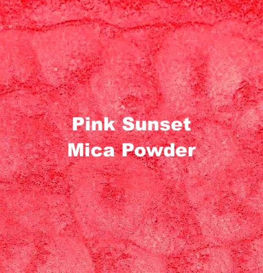 10B Pink Sunset - Mica Powder