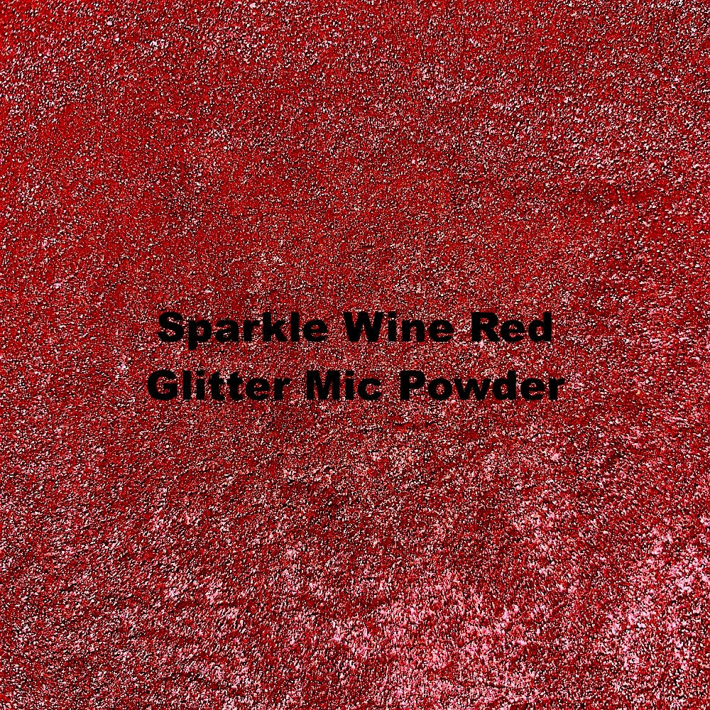 10N Sparkle Wine Red Glitter Mica