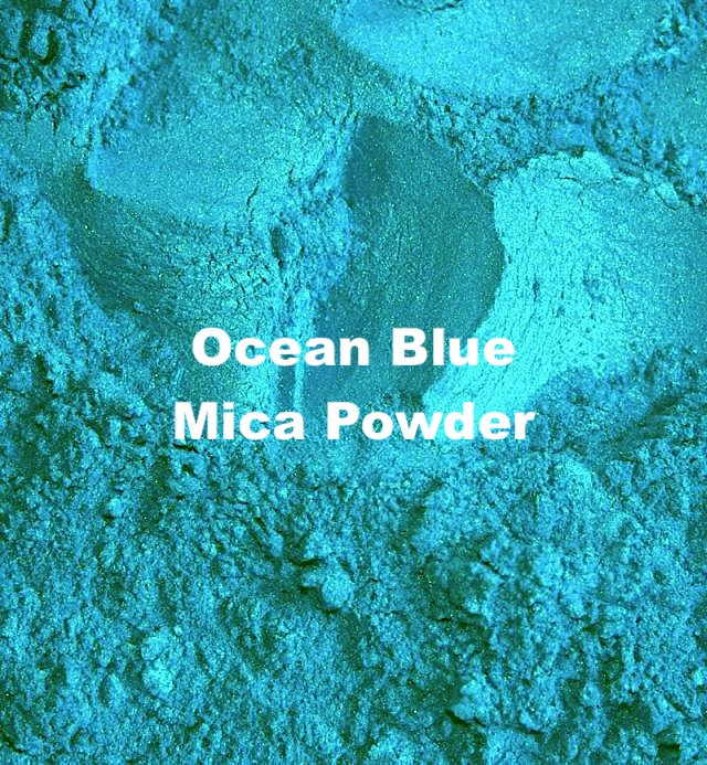 120F Ocean Blue Mica Powder
