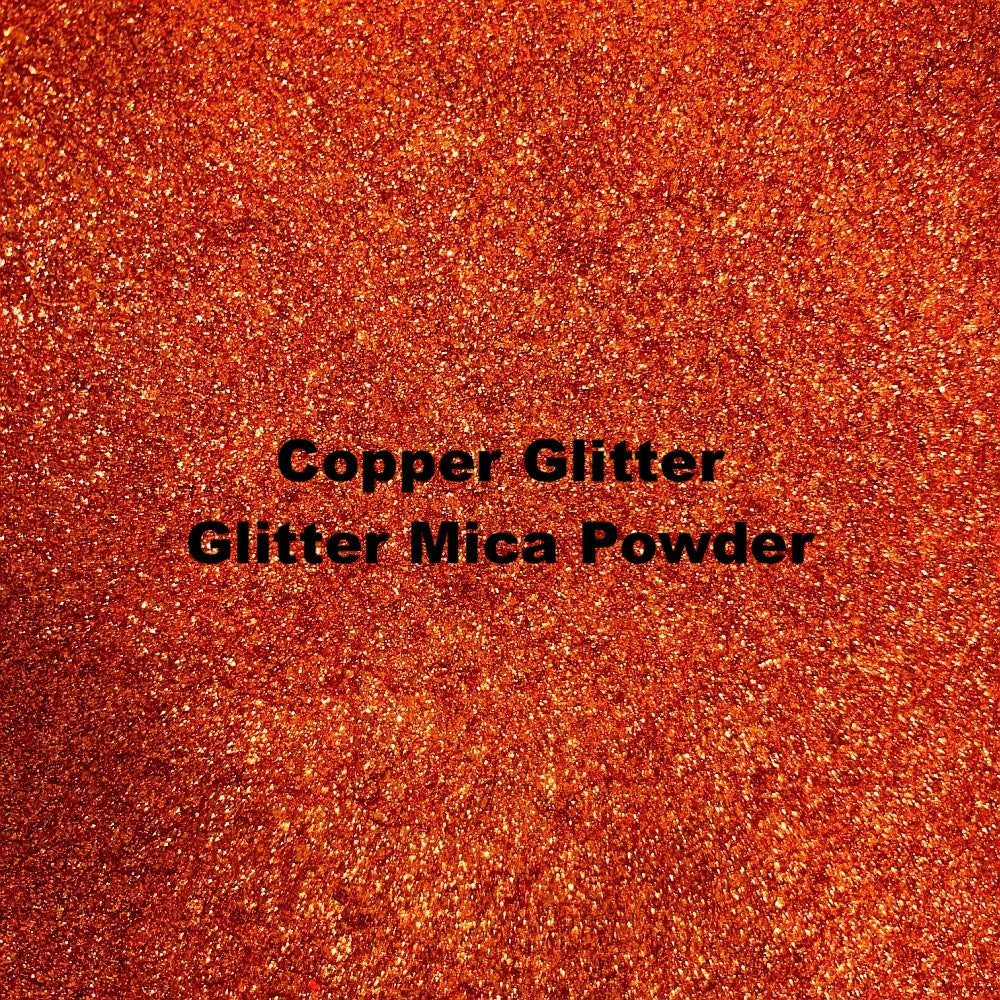 20K Copper Glitter Mica