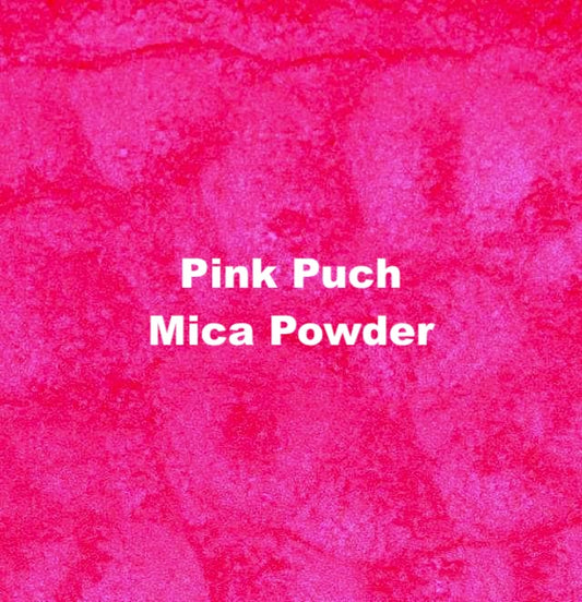50A Pink Punch Mica Powder