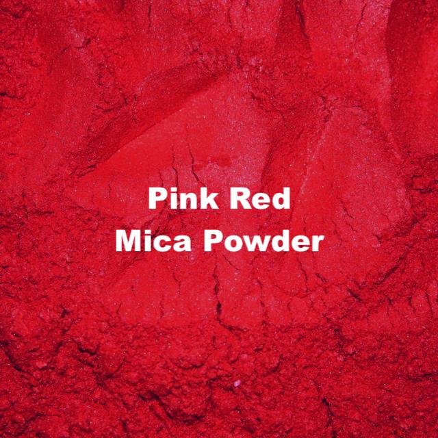 10A Pink Red Mica Powder