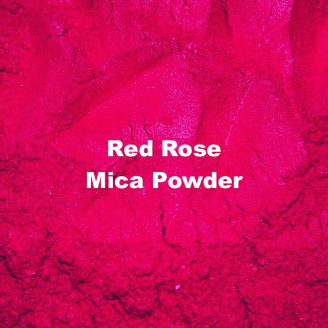 10D Red Rose Mica Powder