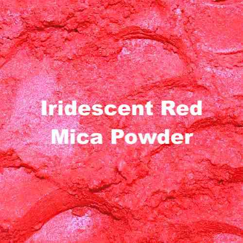 10H Iridescent Red Mica Powder