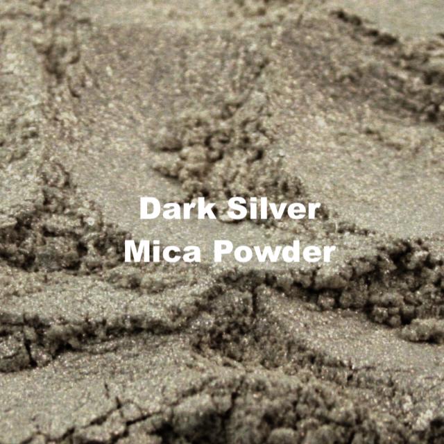 30B Dark Silver Mica Powder