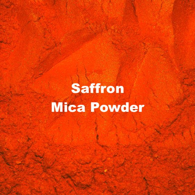 60A Saffron Mica Powder