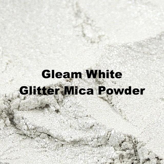 80R Gleam White Glitter Mica