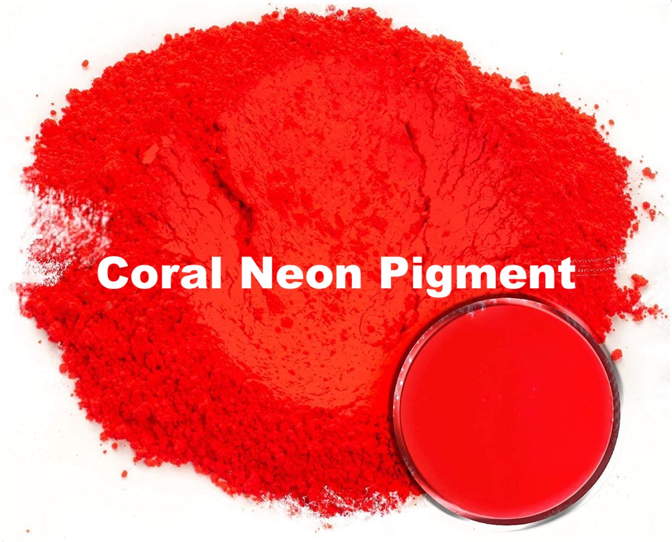 250 Coral Neon Powder