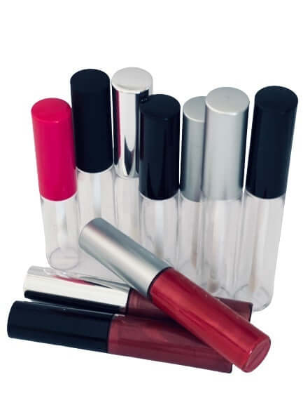 Empty Lipgloss Tube for storing lipgloss and other makeup products