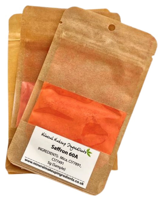 Mica powder sample set for vibrant and shimmering DIY creations